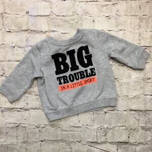 Baby Boy ‘Big Trouble in a Little Shirt’ Top